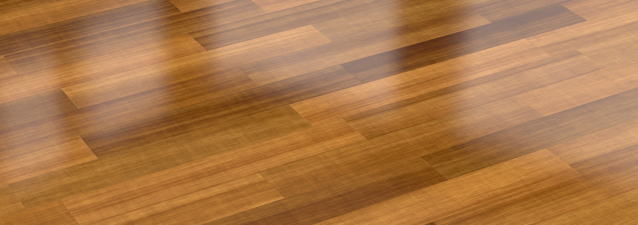 Close up view of laminate wood-look flooring