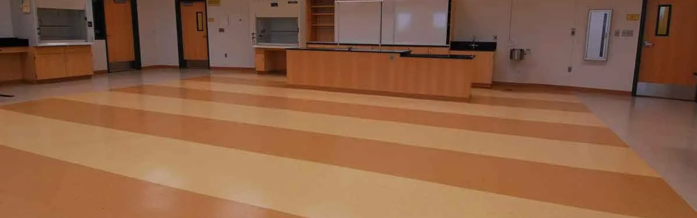 Striped Sheet Vinyl at school in Hanford, CA