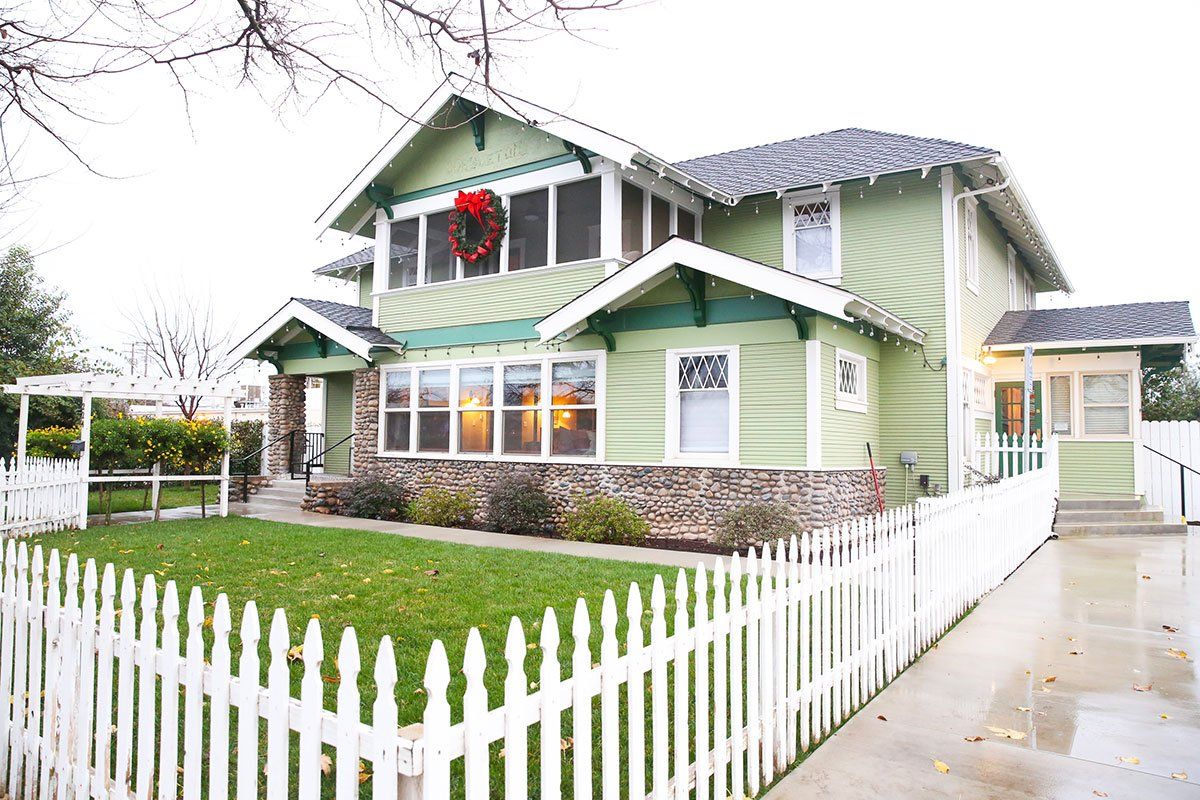 Exterior of The Clover House