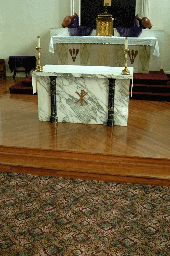 High Gloss Wood Flooring for Church, Hanford, CA