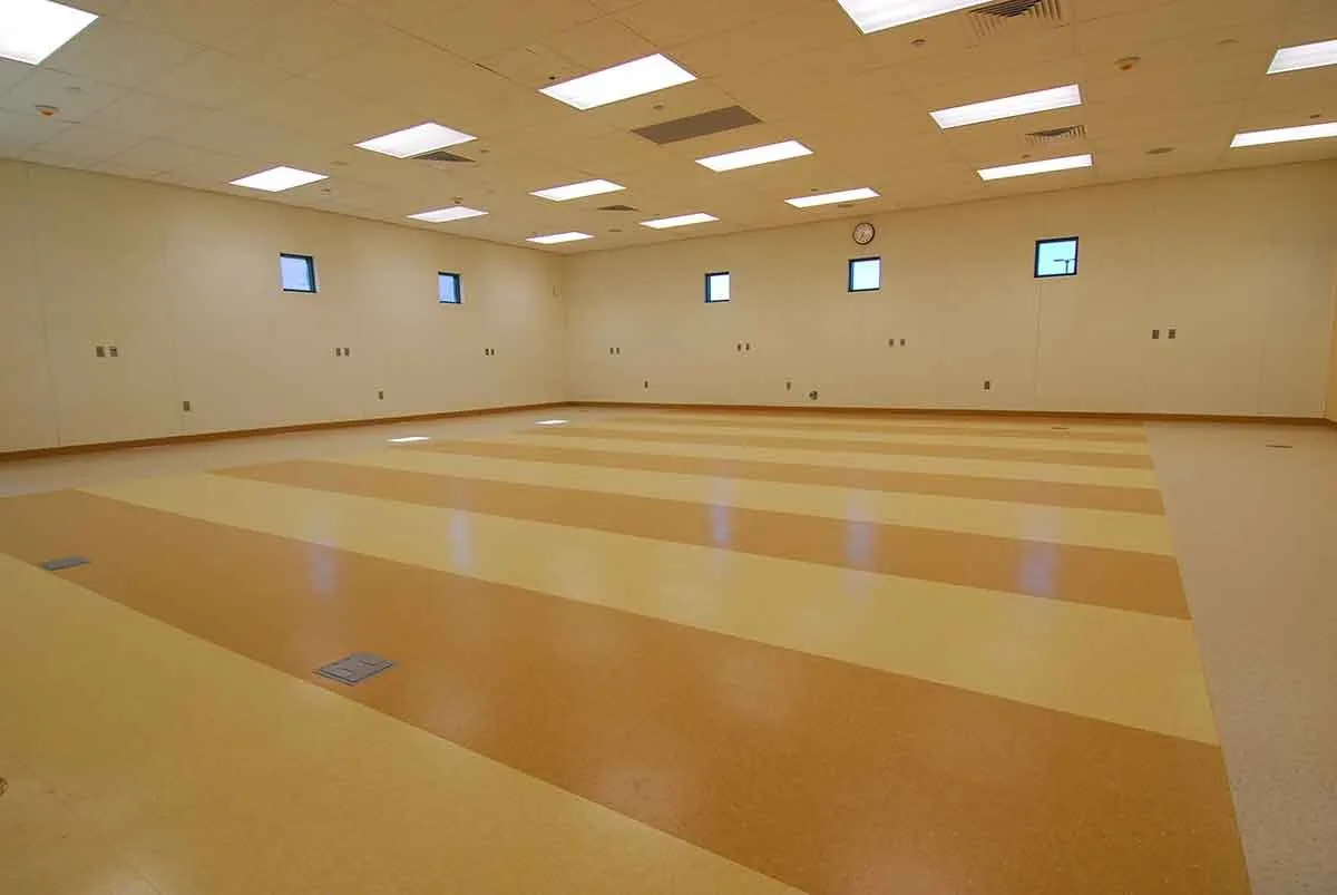 Yellow and Orange Vinyl Flooring, Hanford, CA