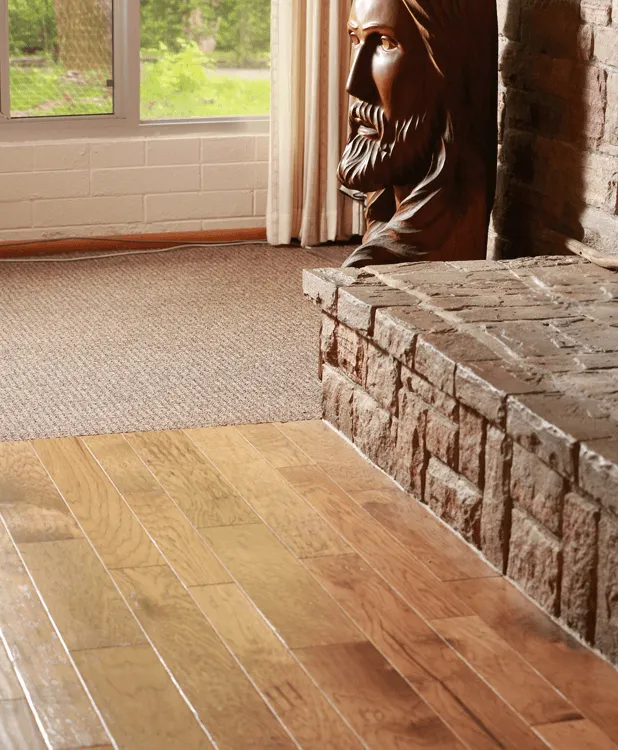 Carpeting plus wood flooring in Three Rivers, CA