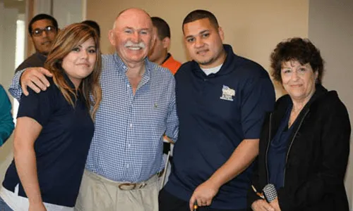 Daisy Bobadilla, Mike Robinson, Fidel Bobadilla, Barbara Robinson