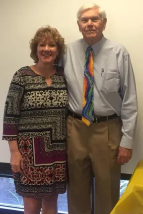 Nora Chahbazi and John Corcoran