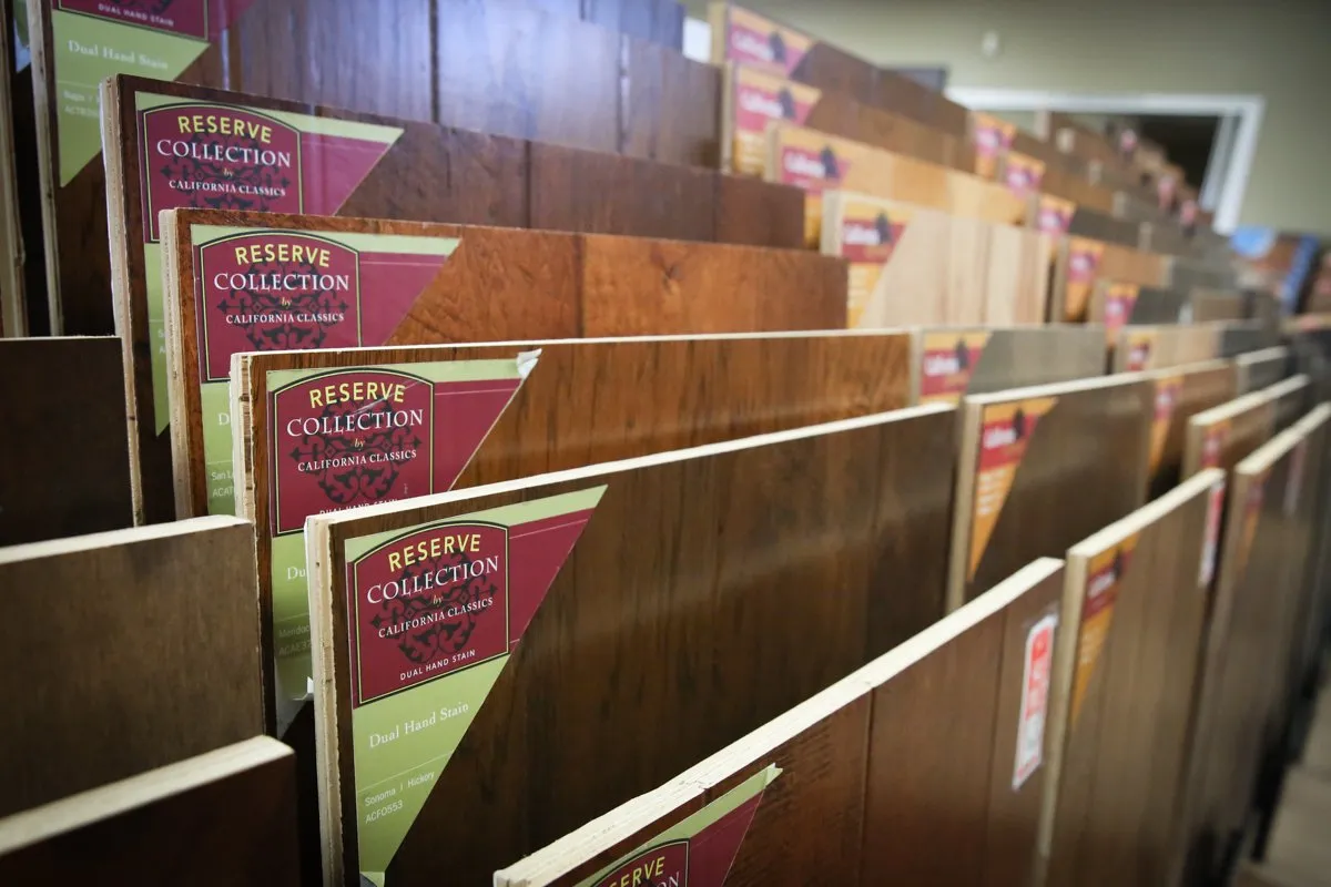 Engineered Hardwood-Hanford Flooring Showroom